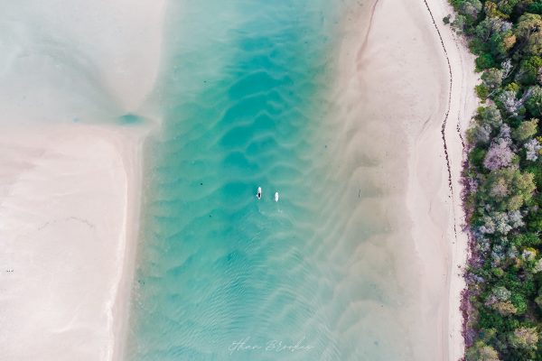 Minnamurra Paddleboarders drone photo