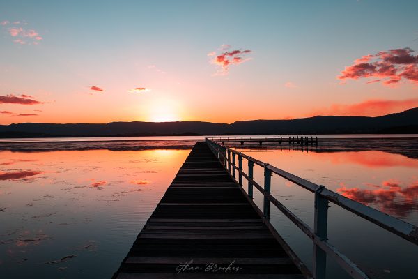 Primbee Jetty Wollongong image at Sunset