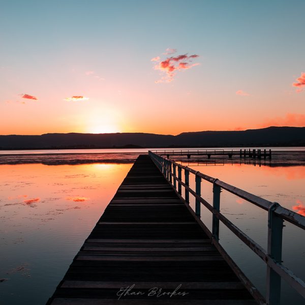 Primbee Jetty Wollongong image at Sunset