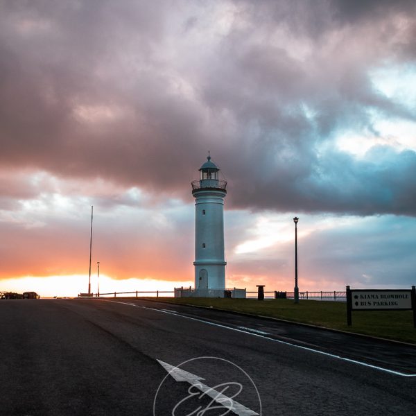 Kiama Light house at kiama blowhole