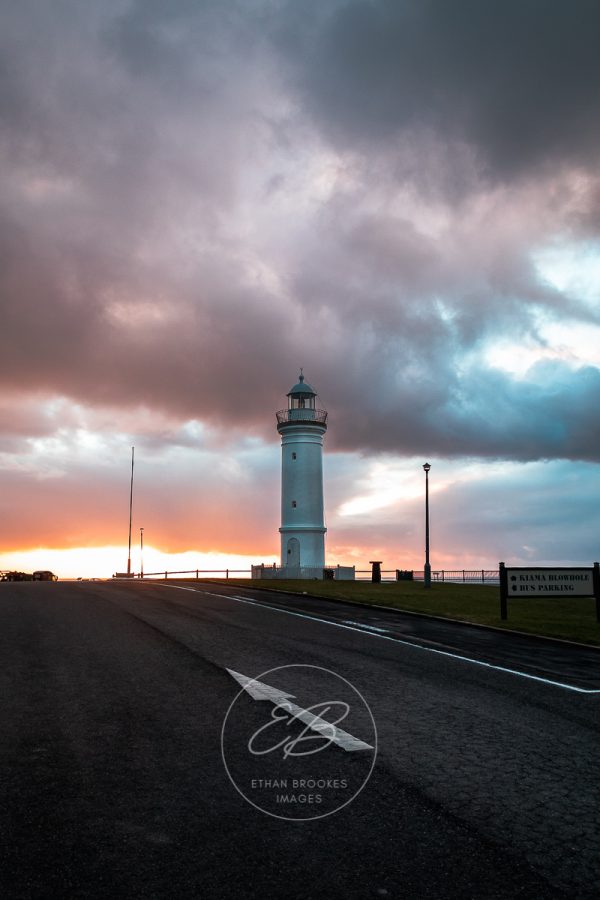 Kiama Light house at kiama blowhole