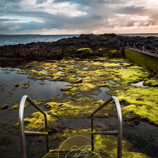 Storm Photo of Kiama pool for print sale