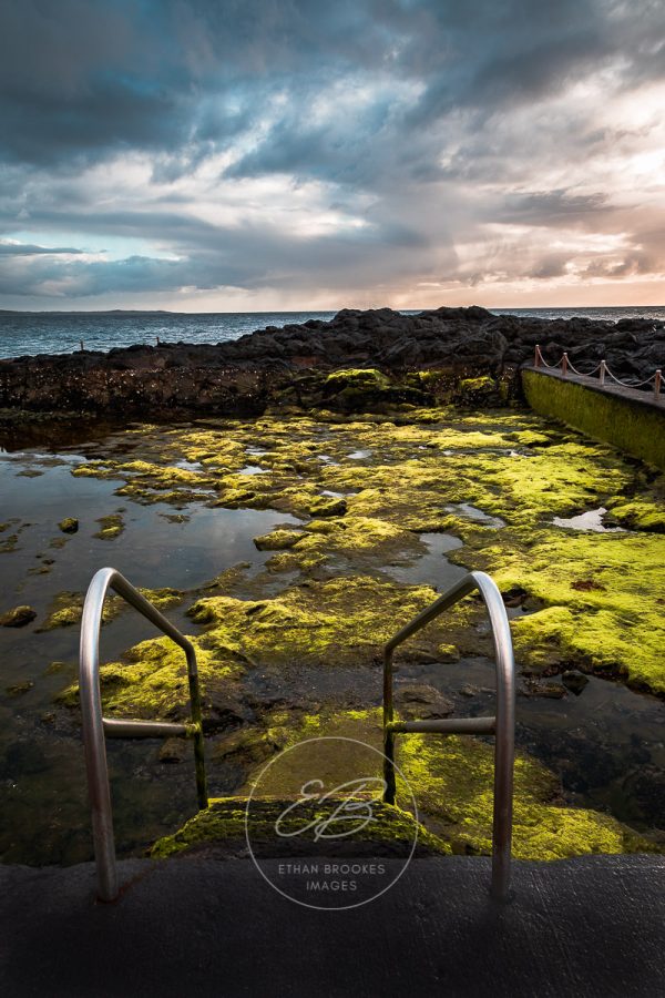 Storm Photo of Kiama pool for print sale