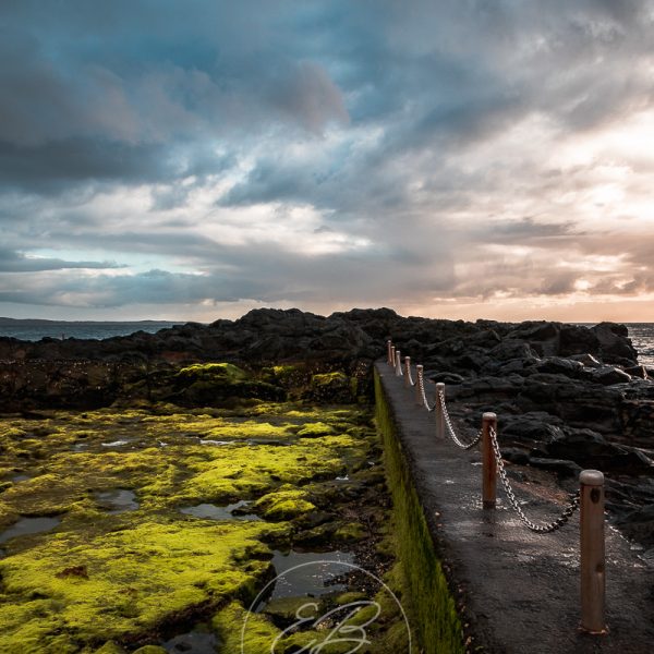 Storm Photo of Kiama pool for print sale