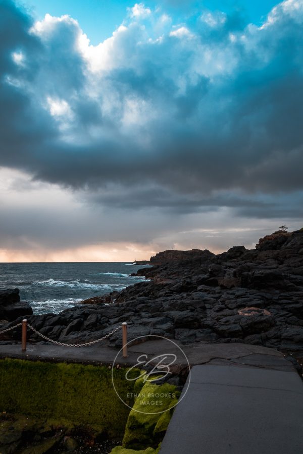 Storm Photo of Kiama pool for print sale