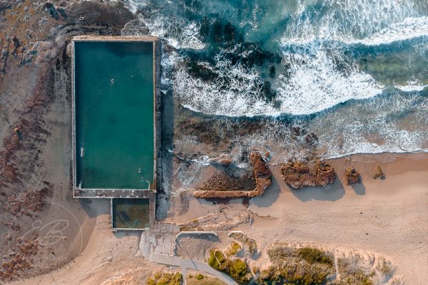 Bulli Rockpool Aerial Image 2