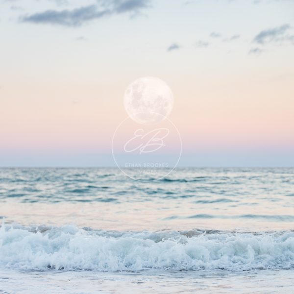 Moonrise over South Coast NSW Beaches